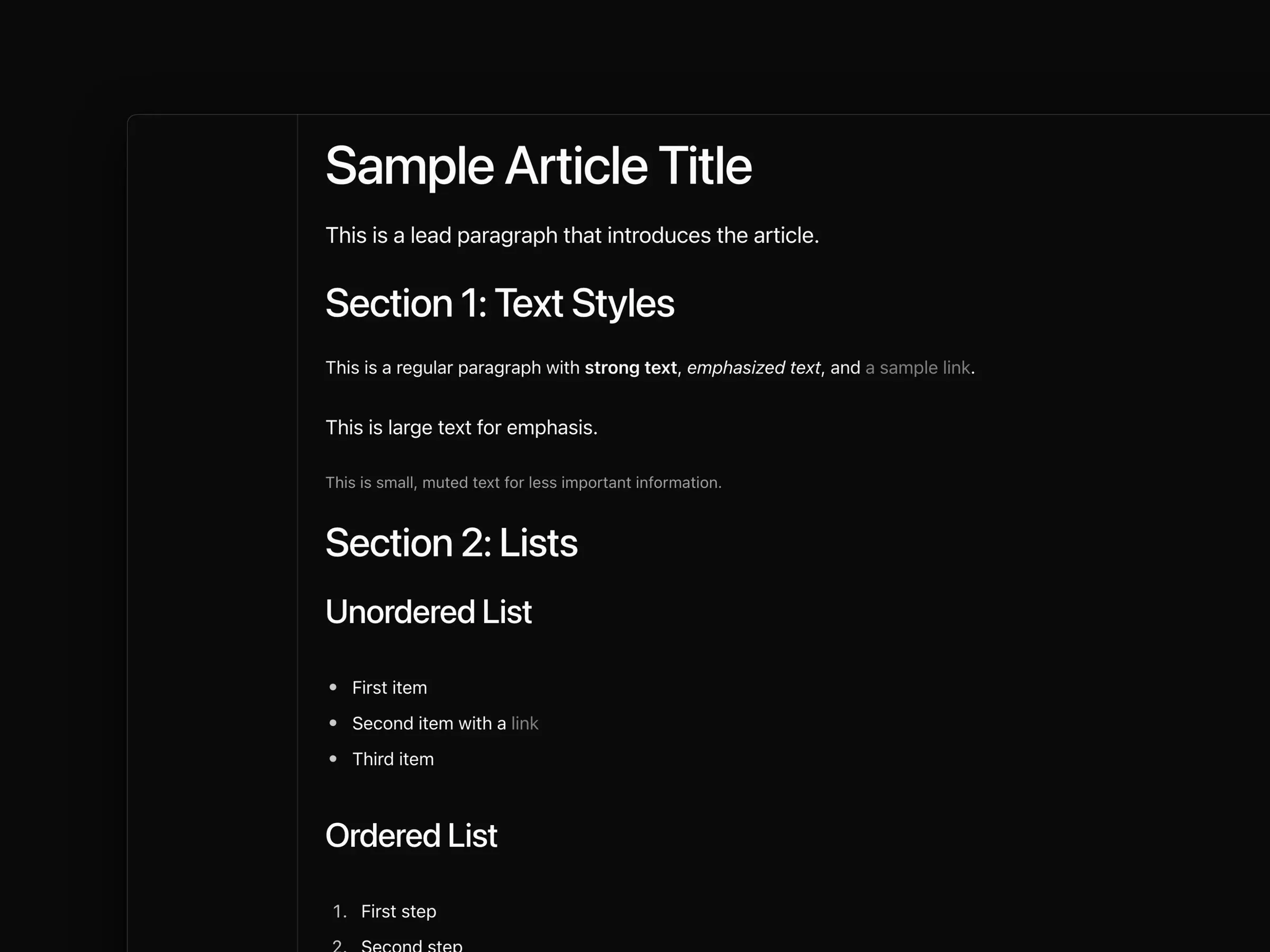 Craft Design System: the homepage, an example article's type styles, and the code documentation on a MacBook beside the mobile site.